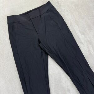 Athleta Pants Women 4 Stellar Trouser Black Ponte Ankle Casual Business Commuter